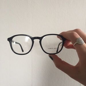 Giorgio Armani black glasses frames, men or women